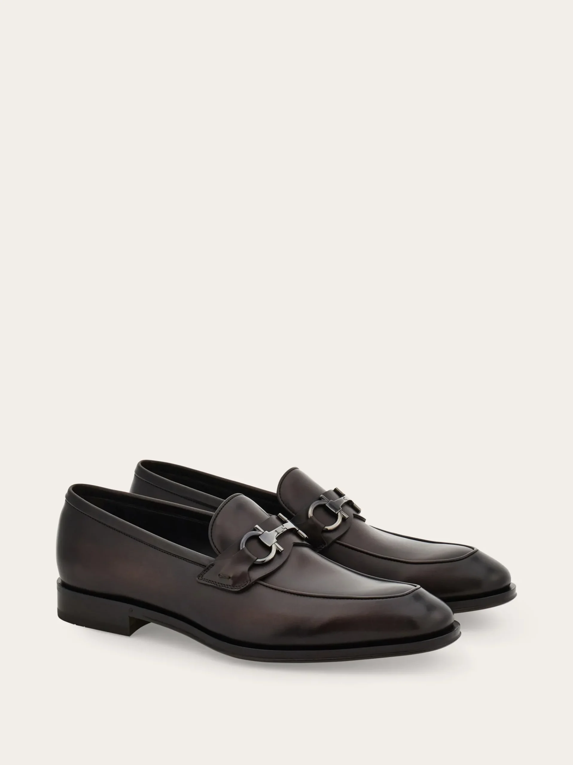 Loafer with Gancini buckle - Men