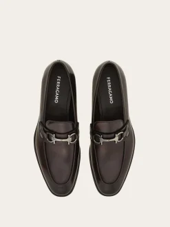 Loafer with Gancini buckle - Men