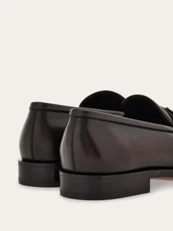 Loafer with Gancini buckle - Men