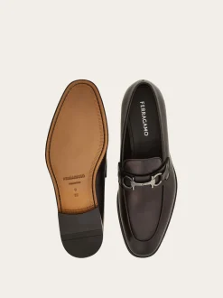 Loafer with Gancini buckle - Men
