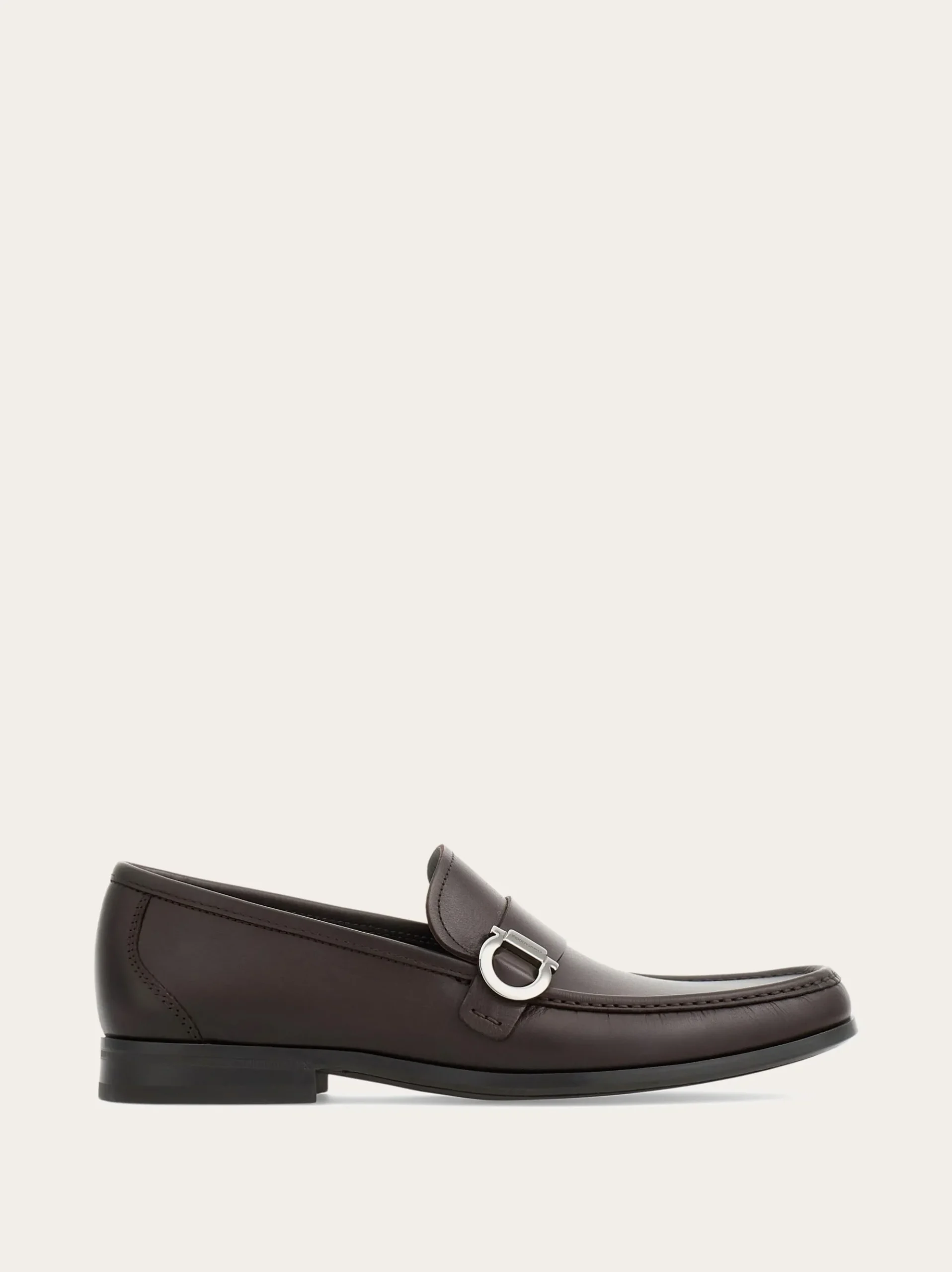 Loafer with Gancini detail - Men