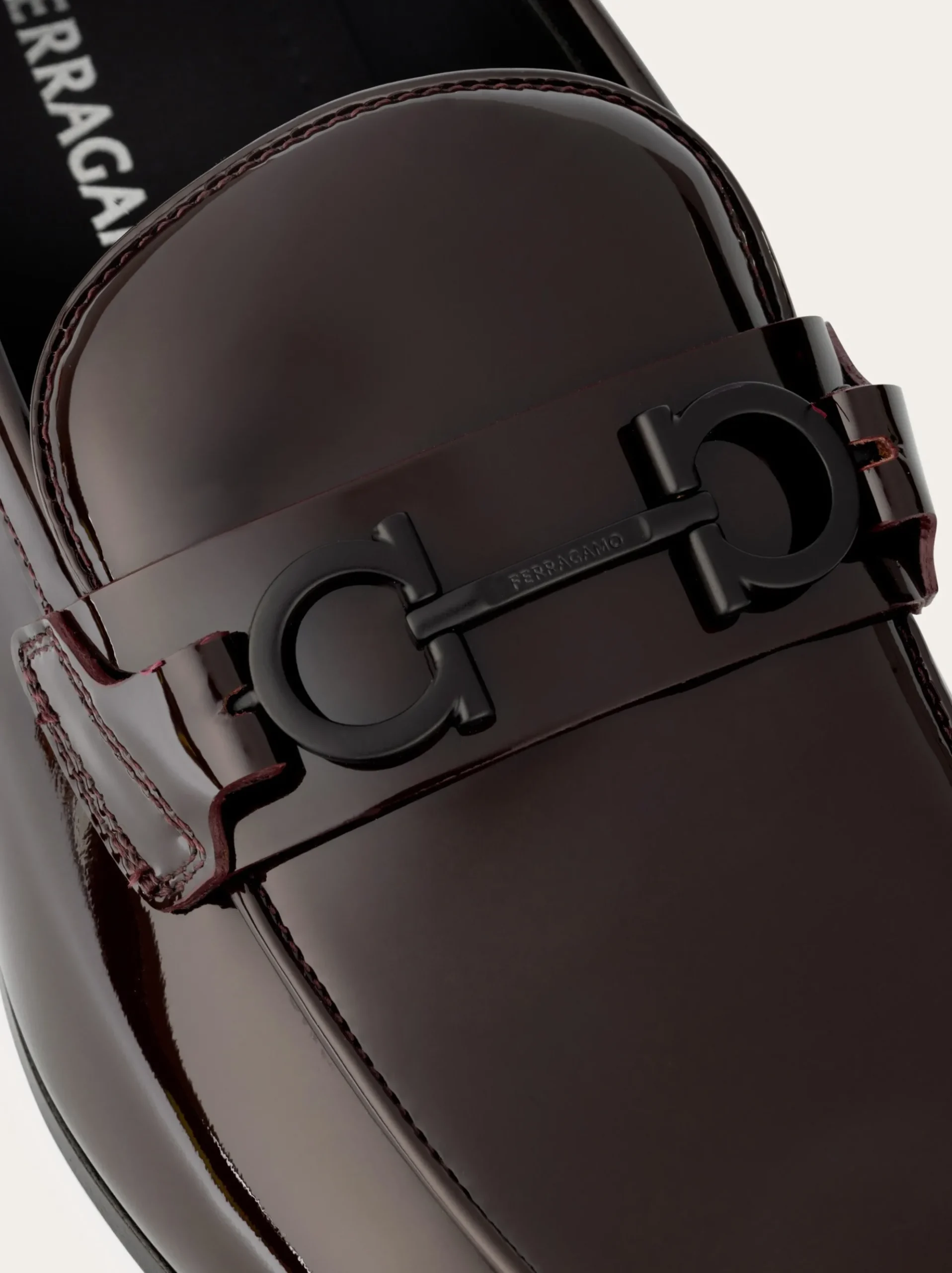 Loafer with Gancini detail - Men