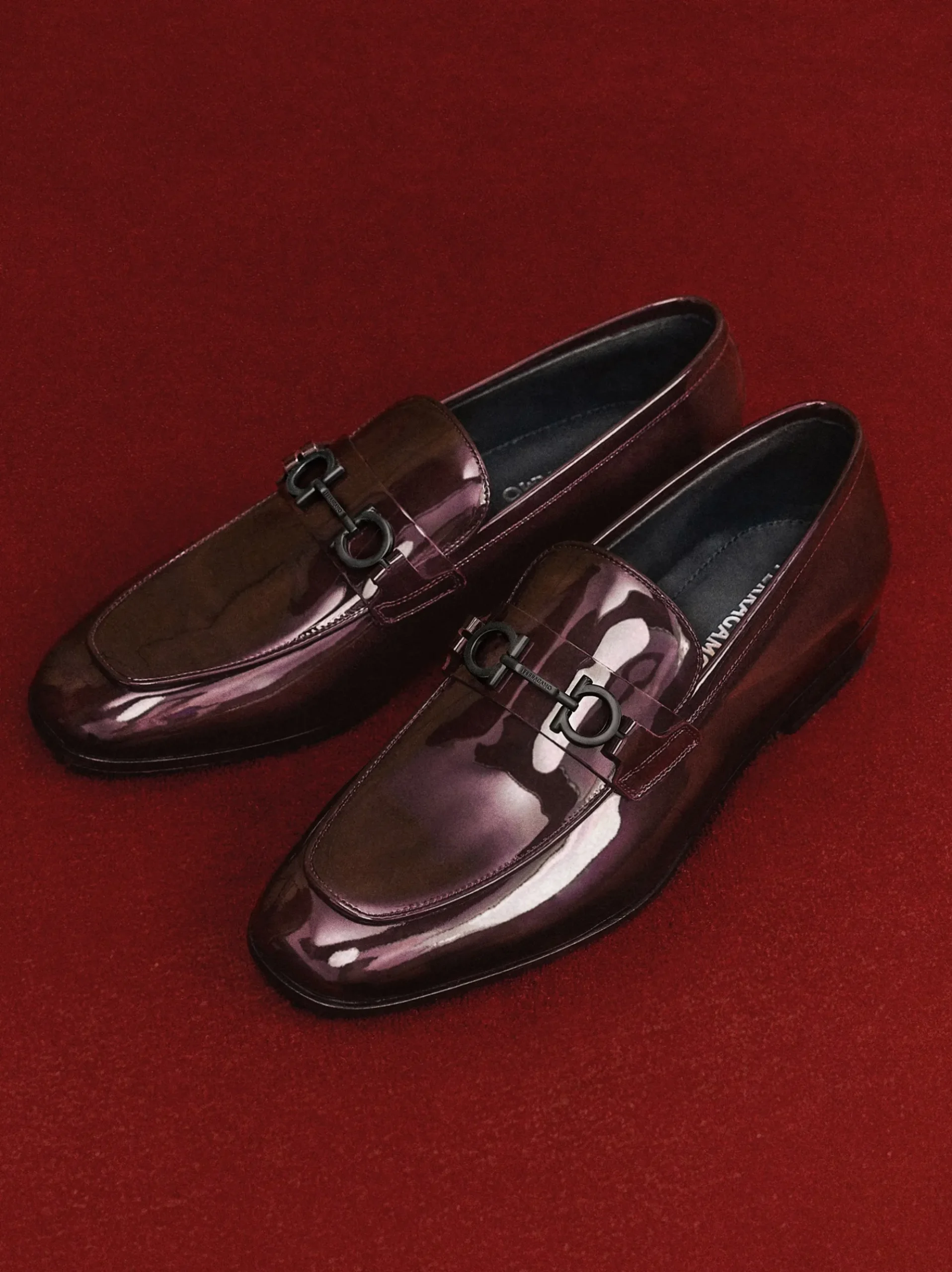 Loafer with Gancini detail - Men