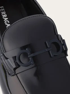 Loafer with Gancini detail - Men