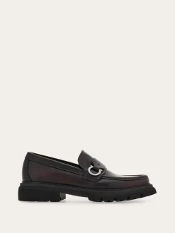 Loafer with Gancini detail - Men