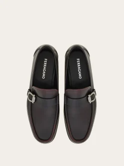 Loafer with Gancini detail - Men