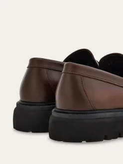 Loafer with Gancini detail - Men