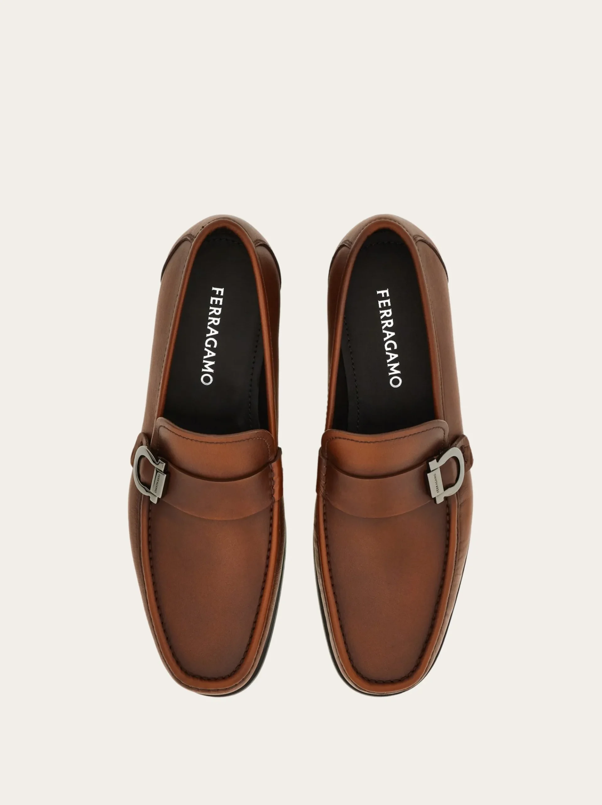 Loafer with Gancini detail - Men