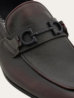 Loafer with Gancini detail - Men