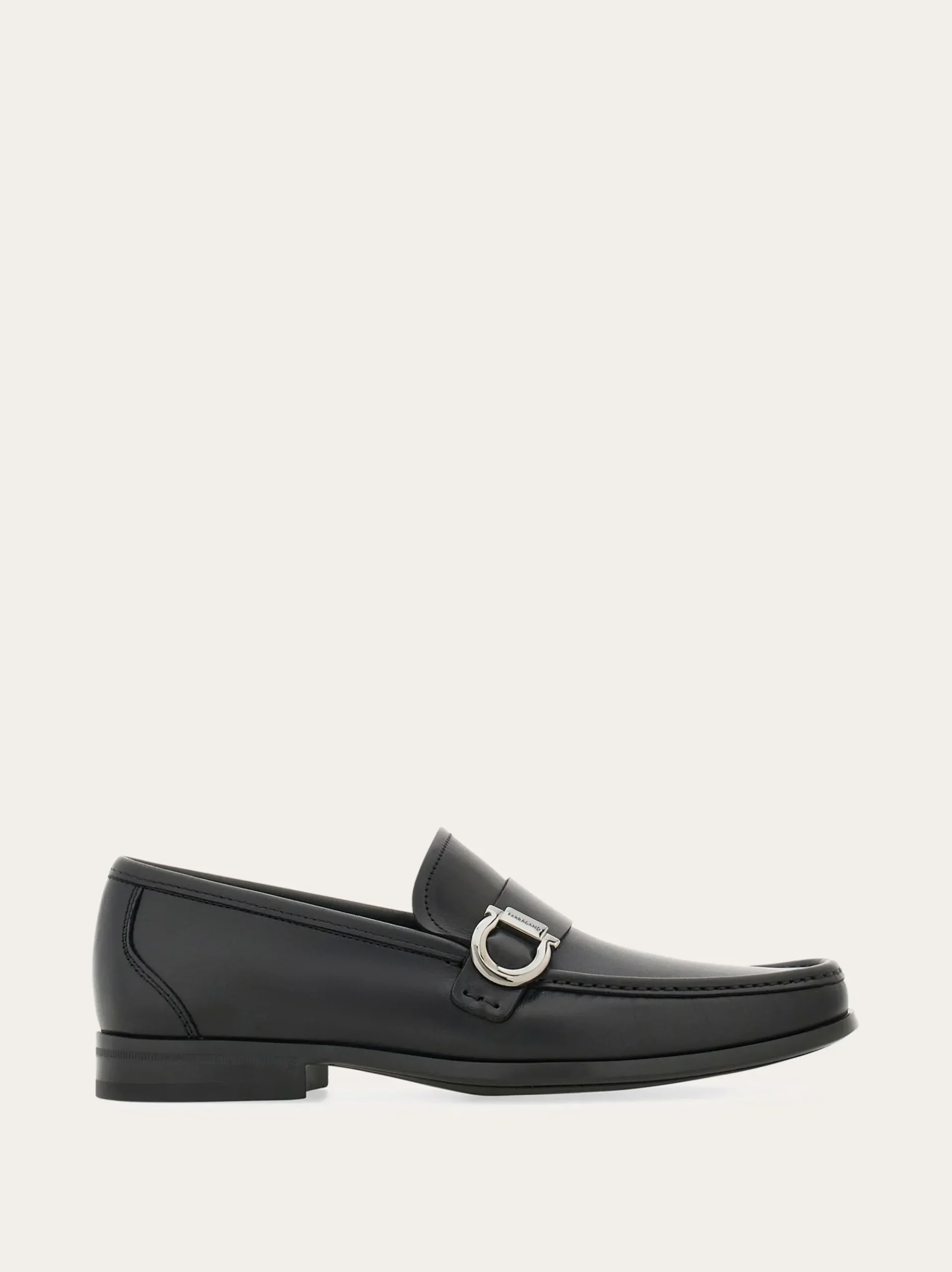 Loafer with Gancini detail - Men