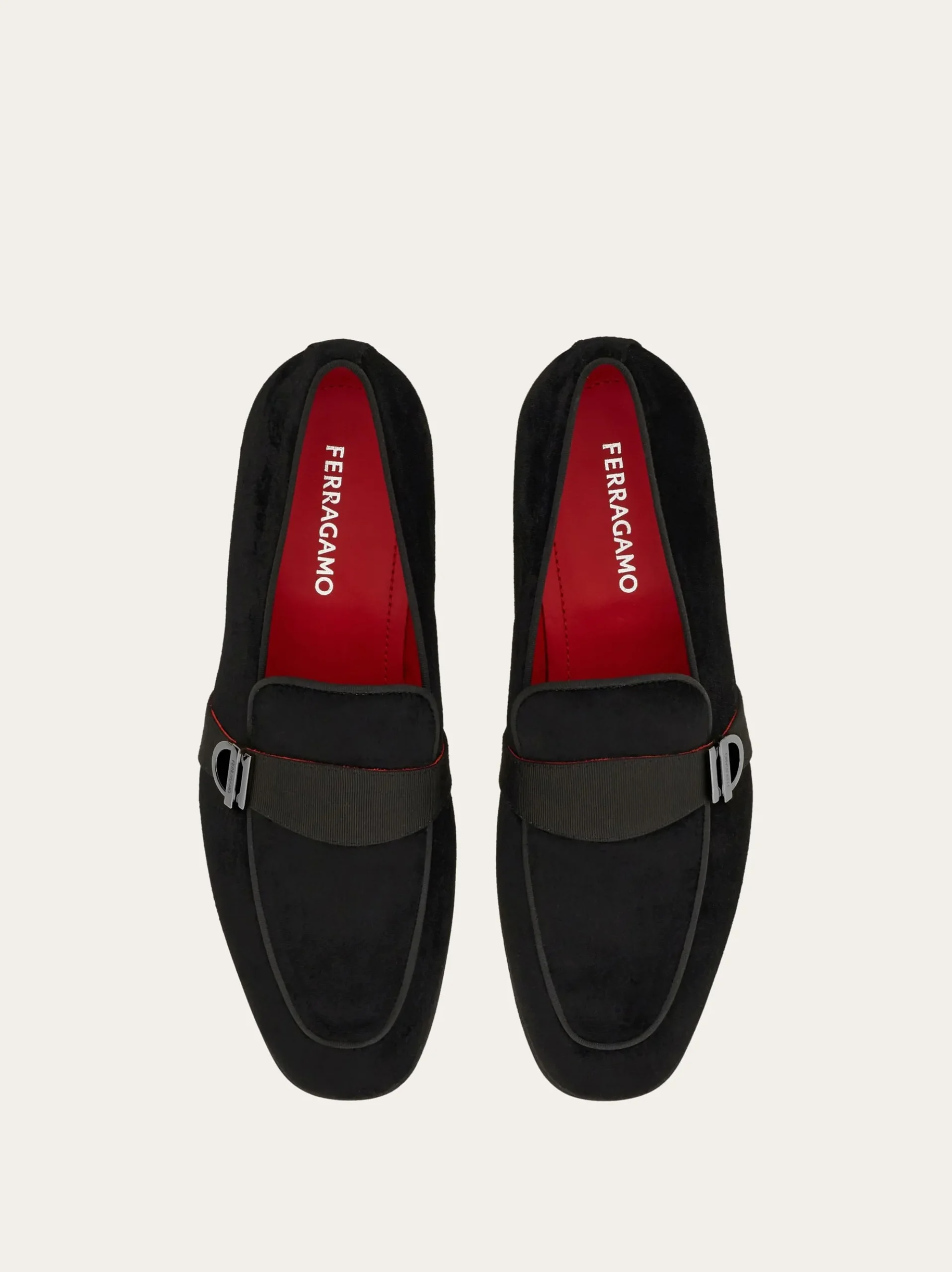 Loafer with Gancini detail - Men