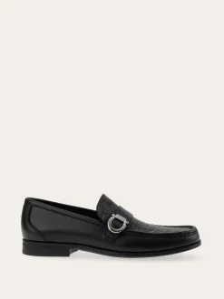 Loafer with Gancini ornament - Men