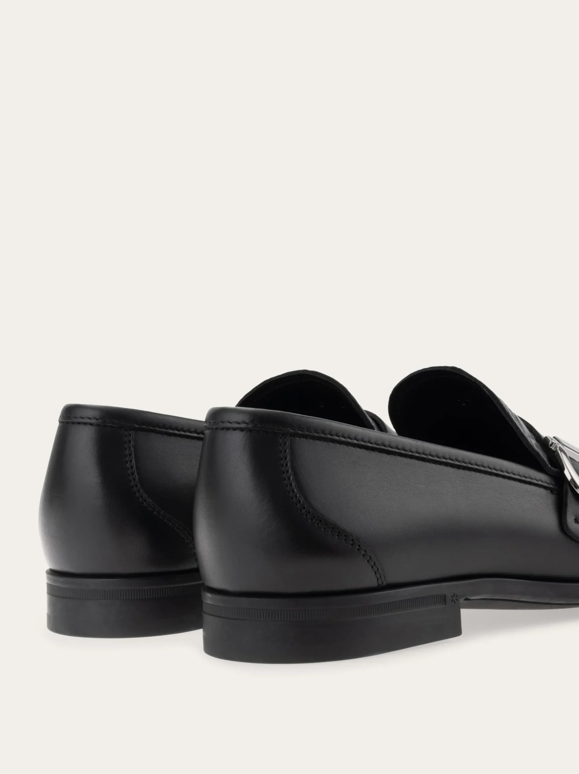 Loafer with Gancini ornament - Men