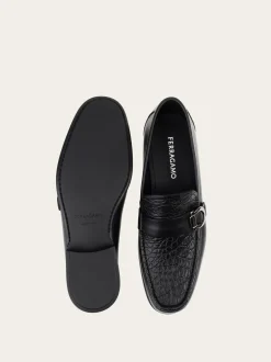 Loafer with Gancini ornament - Men