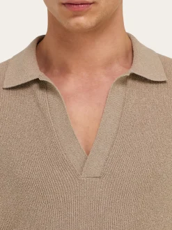 Long sleeve polo shirt - Men