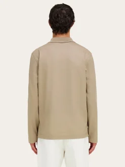 Long sleeved polo shirt - Men