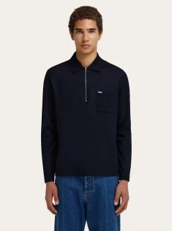 Long sleeved polo shirt - Men
