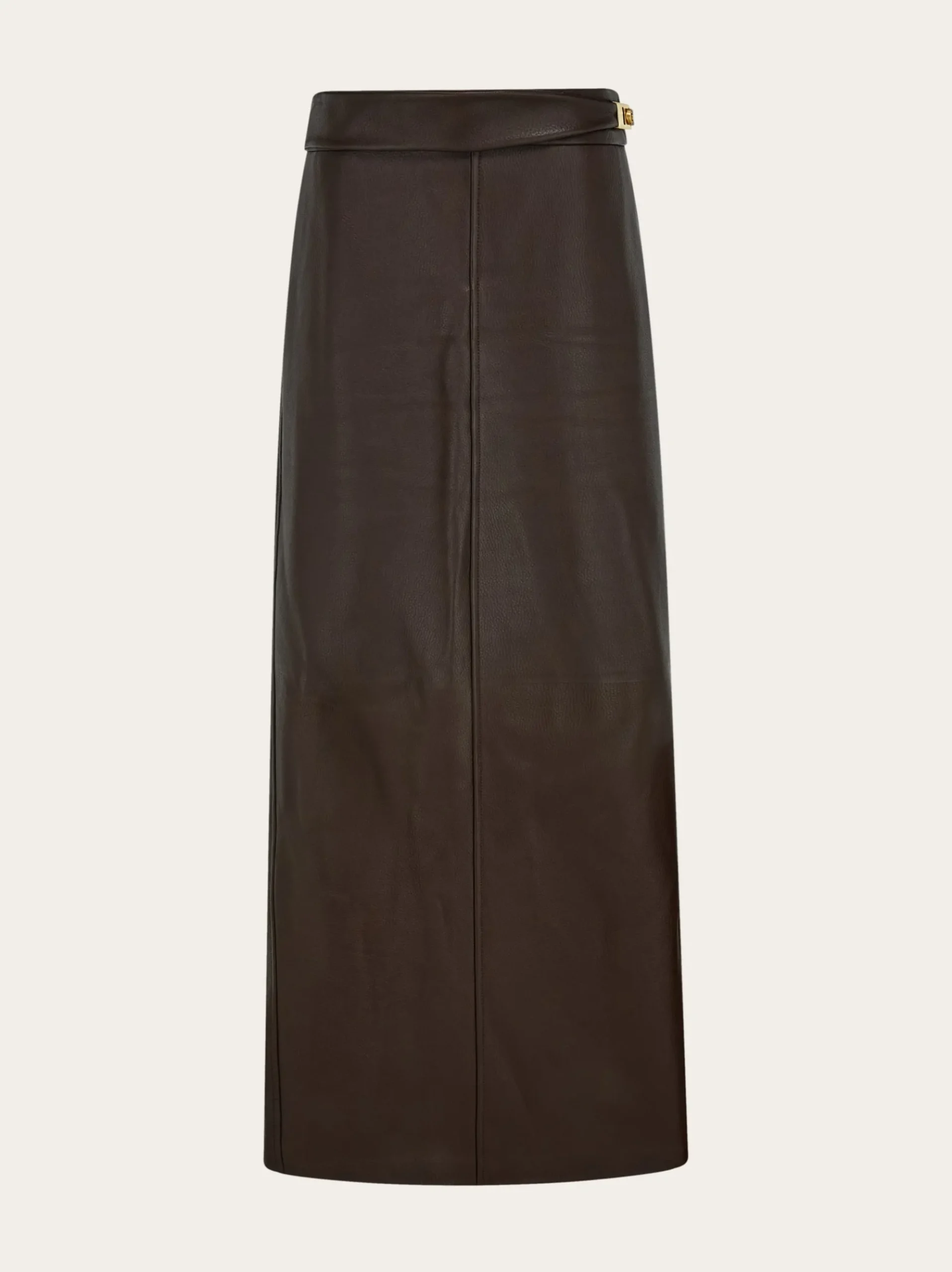 Longline nappa skirt - Women