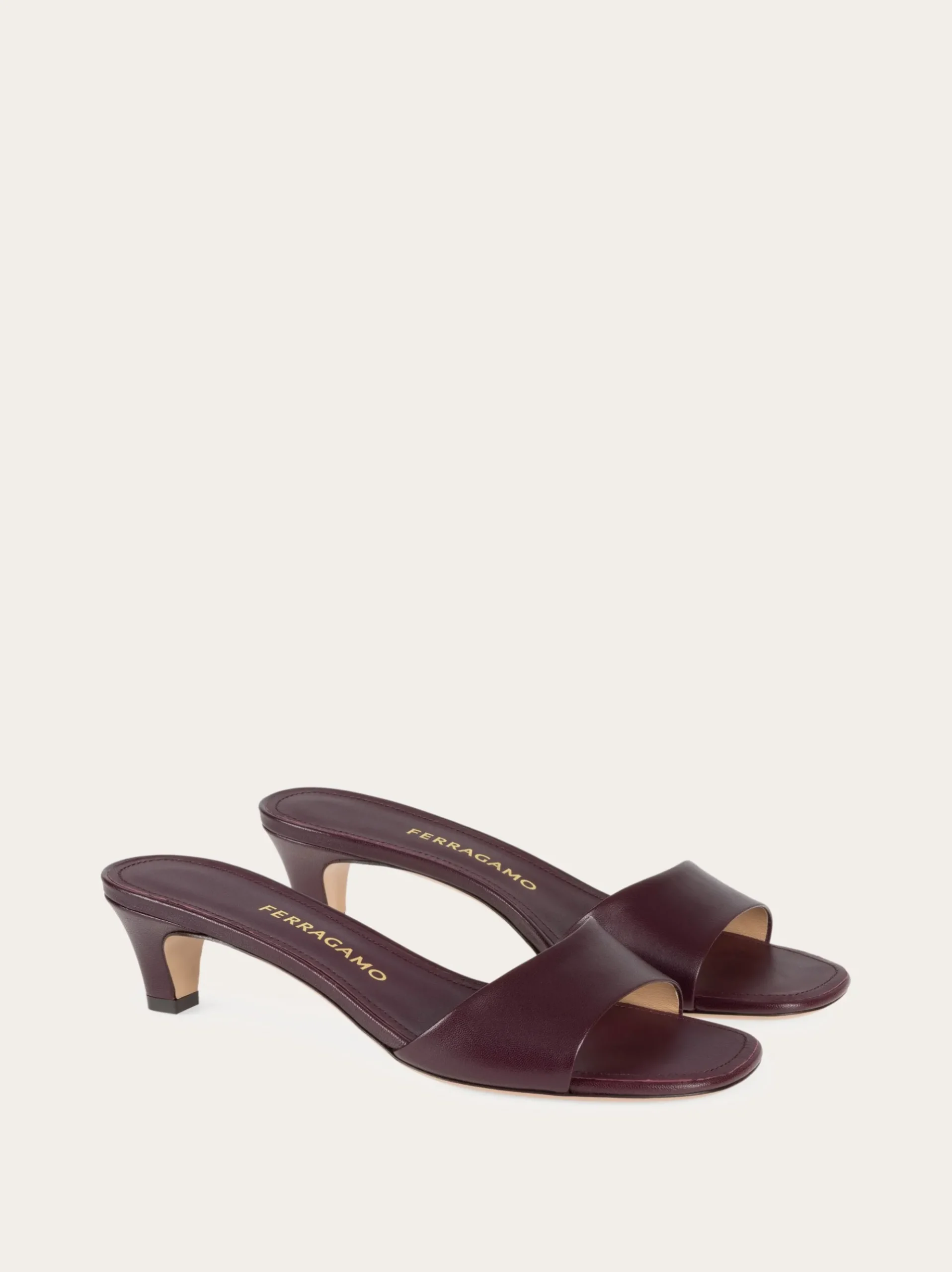 Low heeled slide - Women