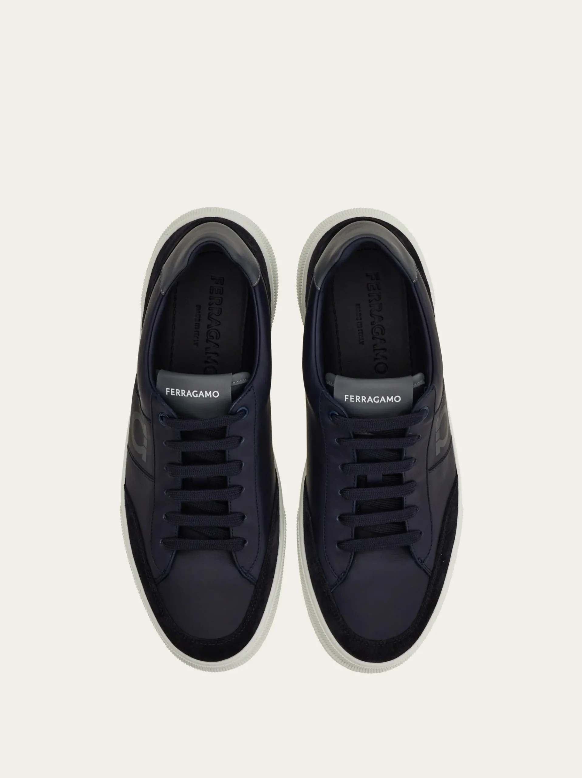 Low-top sneaker with Gancini detail - Men