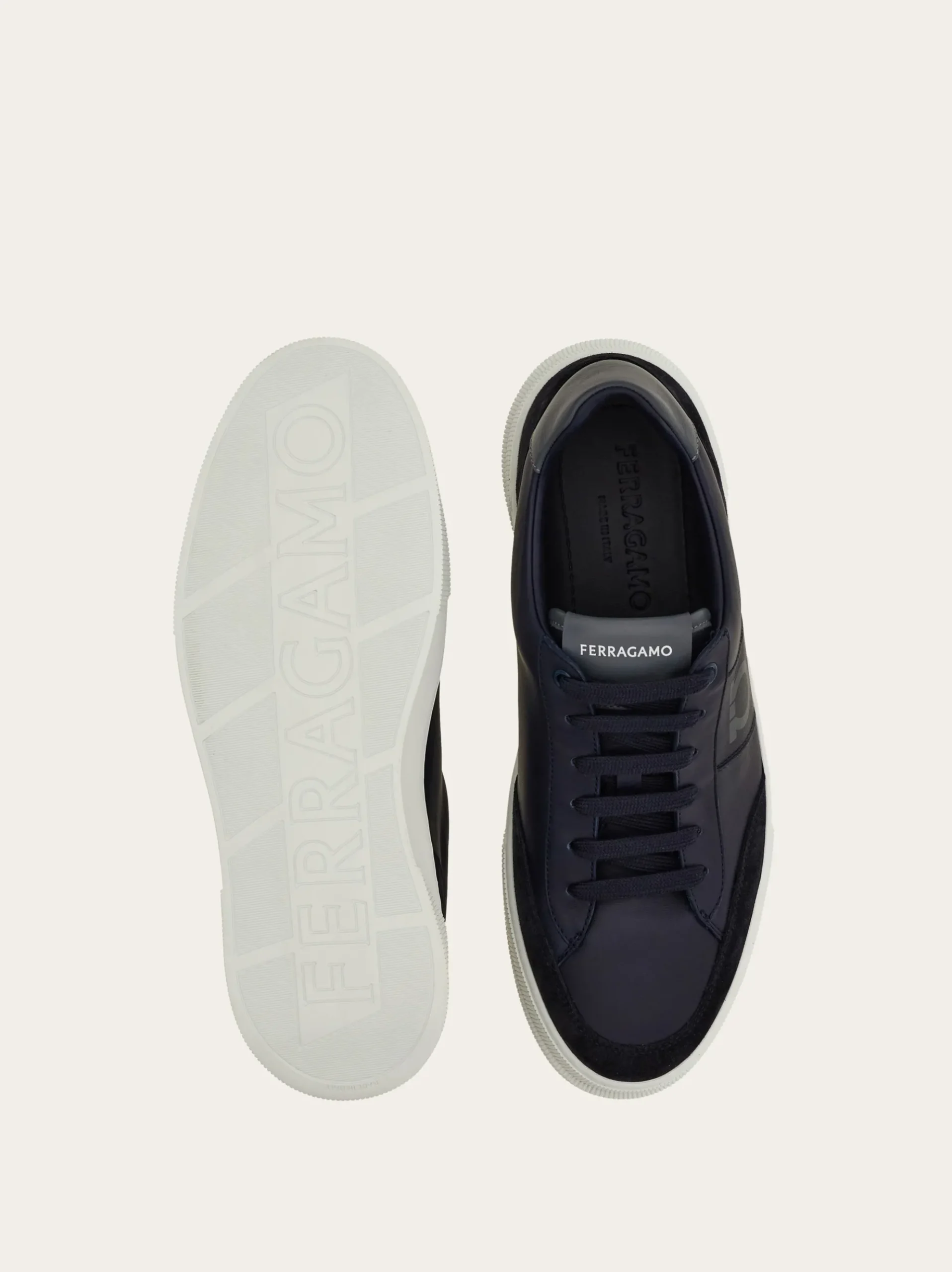 Low-top sneaker with Gancini detail - Men
