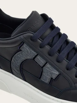 Low-top sneaker with Gancini detail - Men