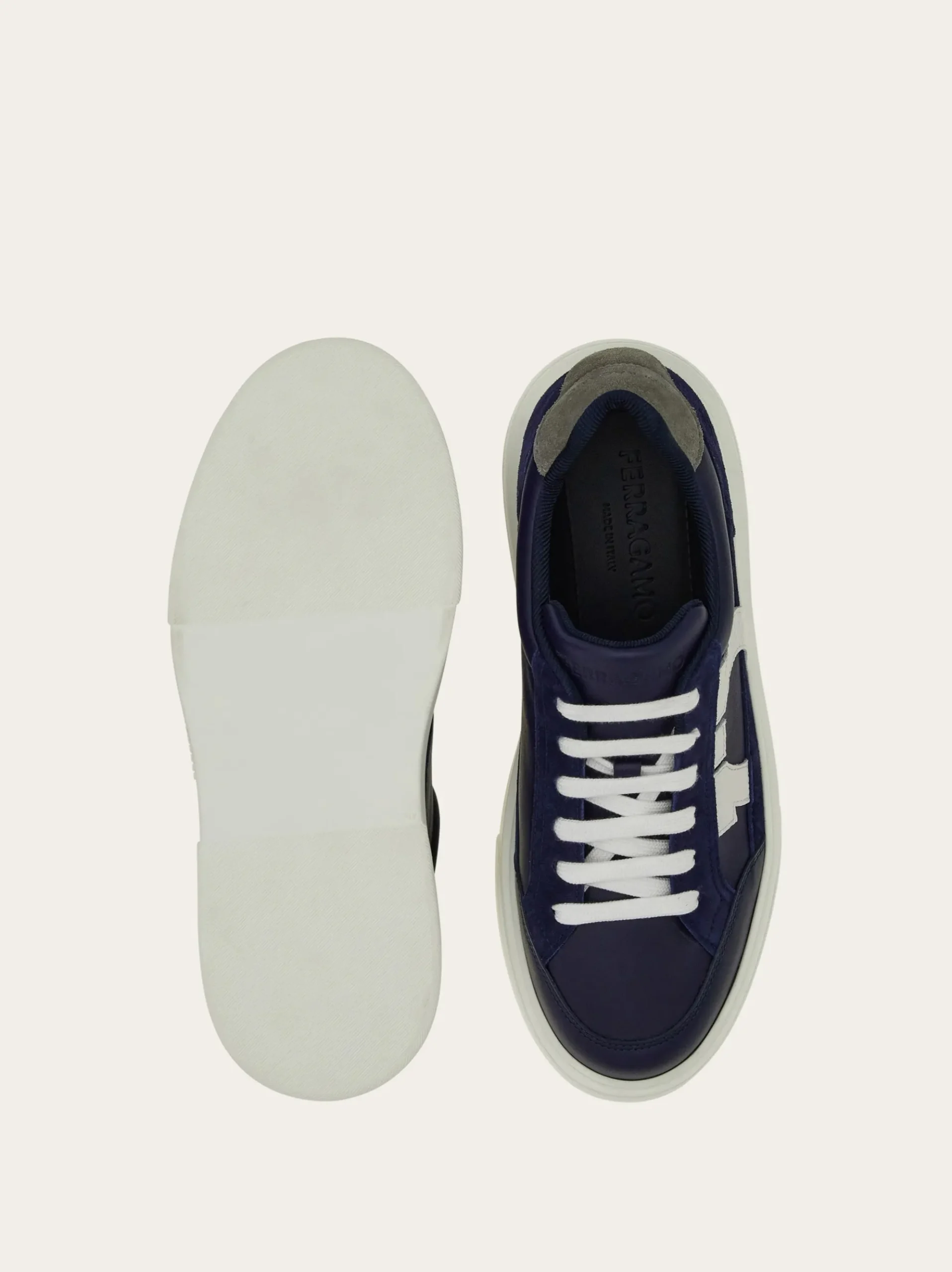 Low-top sneaker with Gancini detail - Men