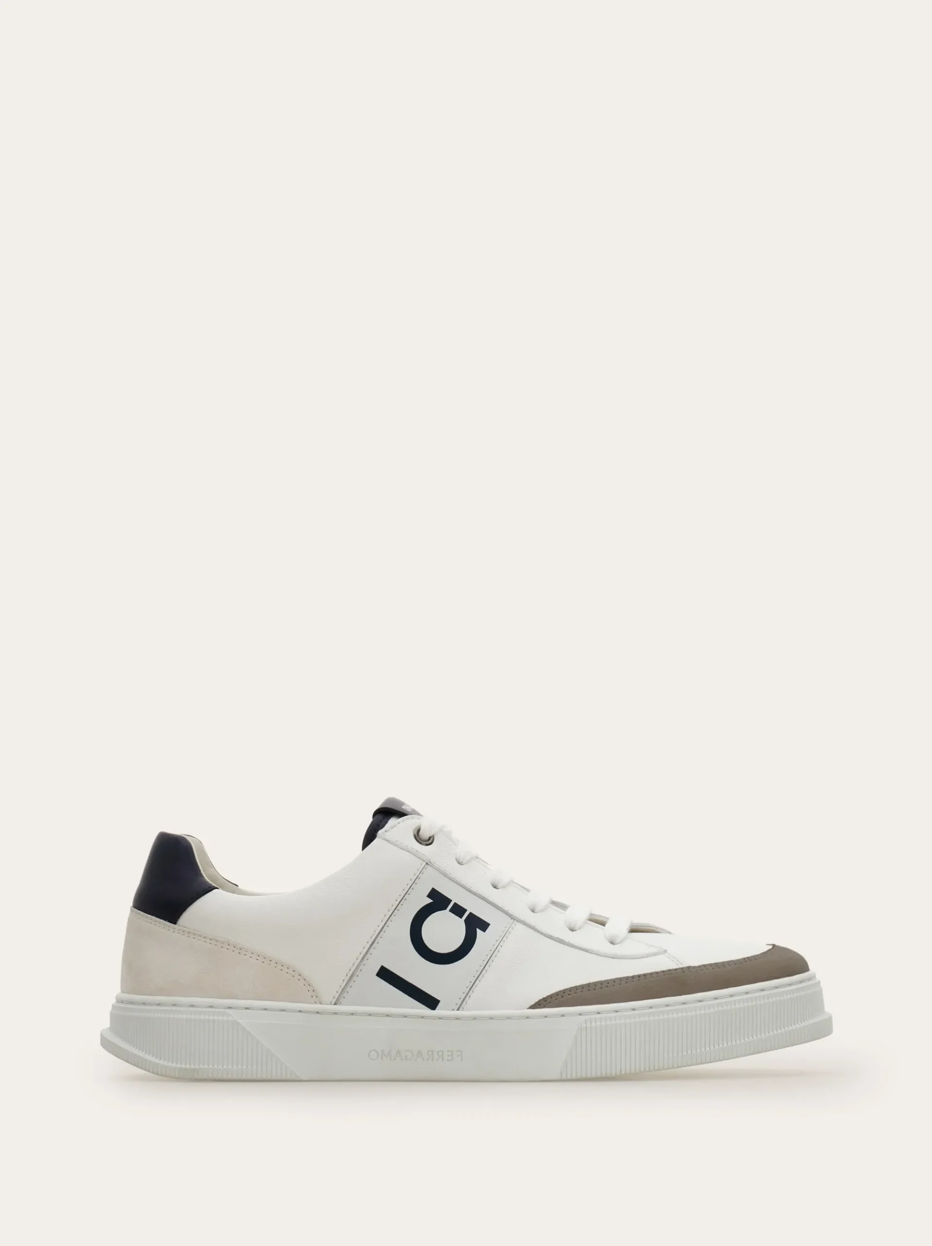 Low-top sneaker with Gancini detail - Men
