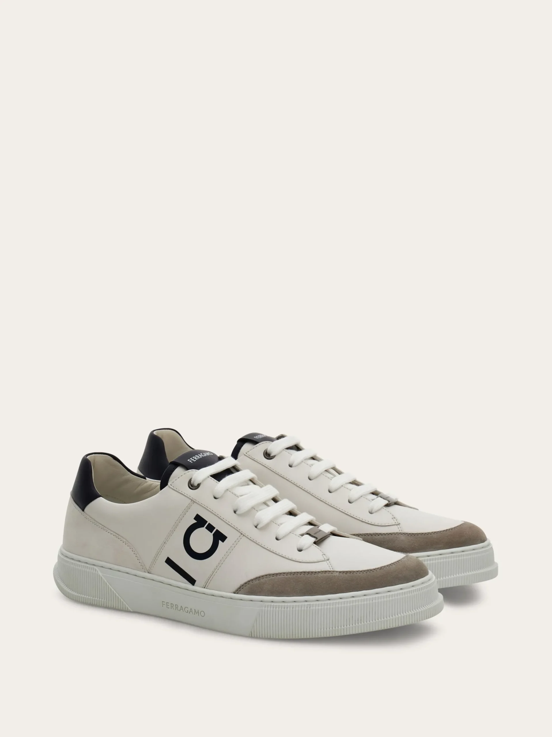 Low-top sneaker with Gancini detail - Men