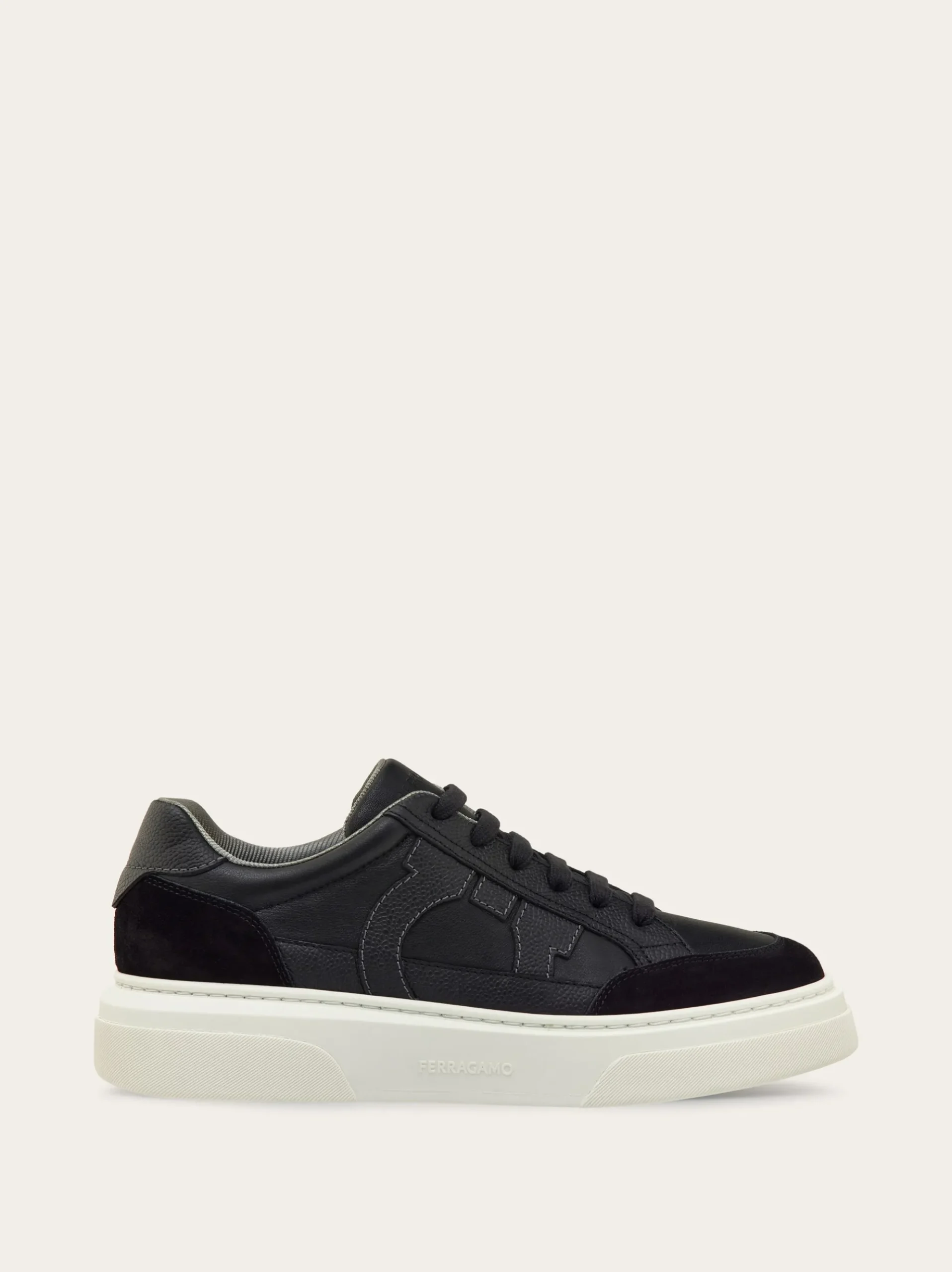 Low-top sneaker with Gancini detail - Men
