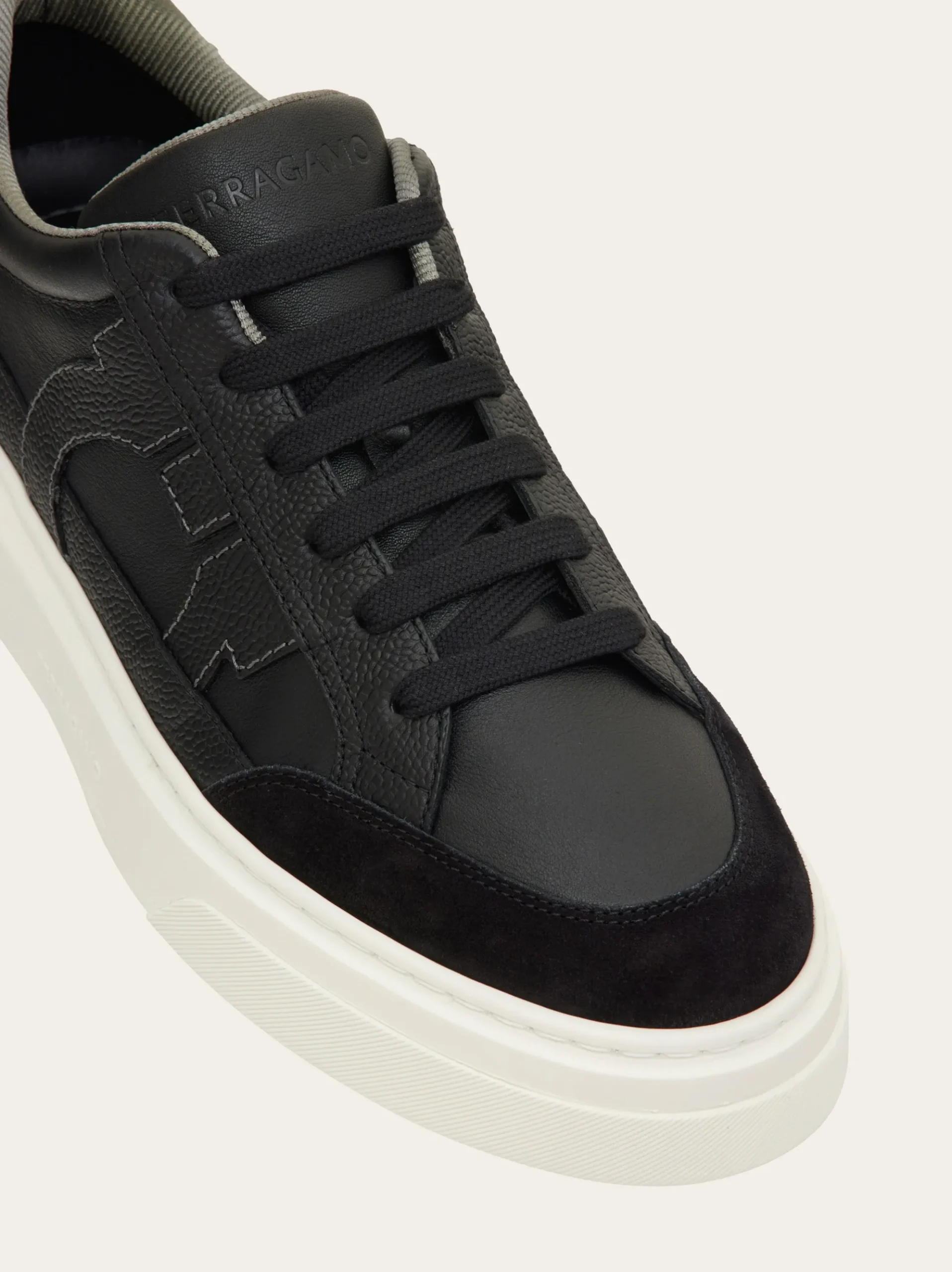 Low-top sneaker with Gancini detail - Men
