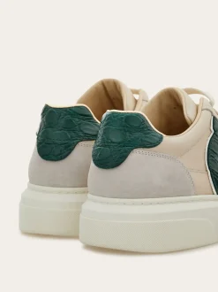 Low-top sneaker with Gancini detail - Men