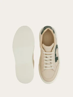 Low-top sneaker with Gancini detail - Men