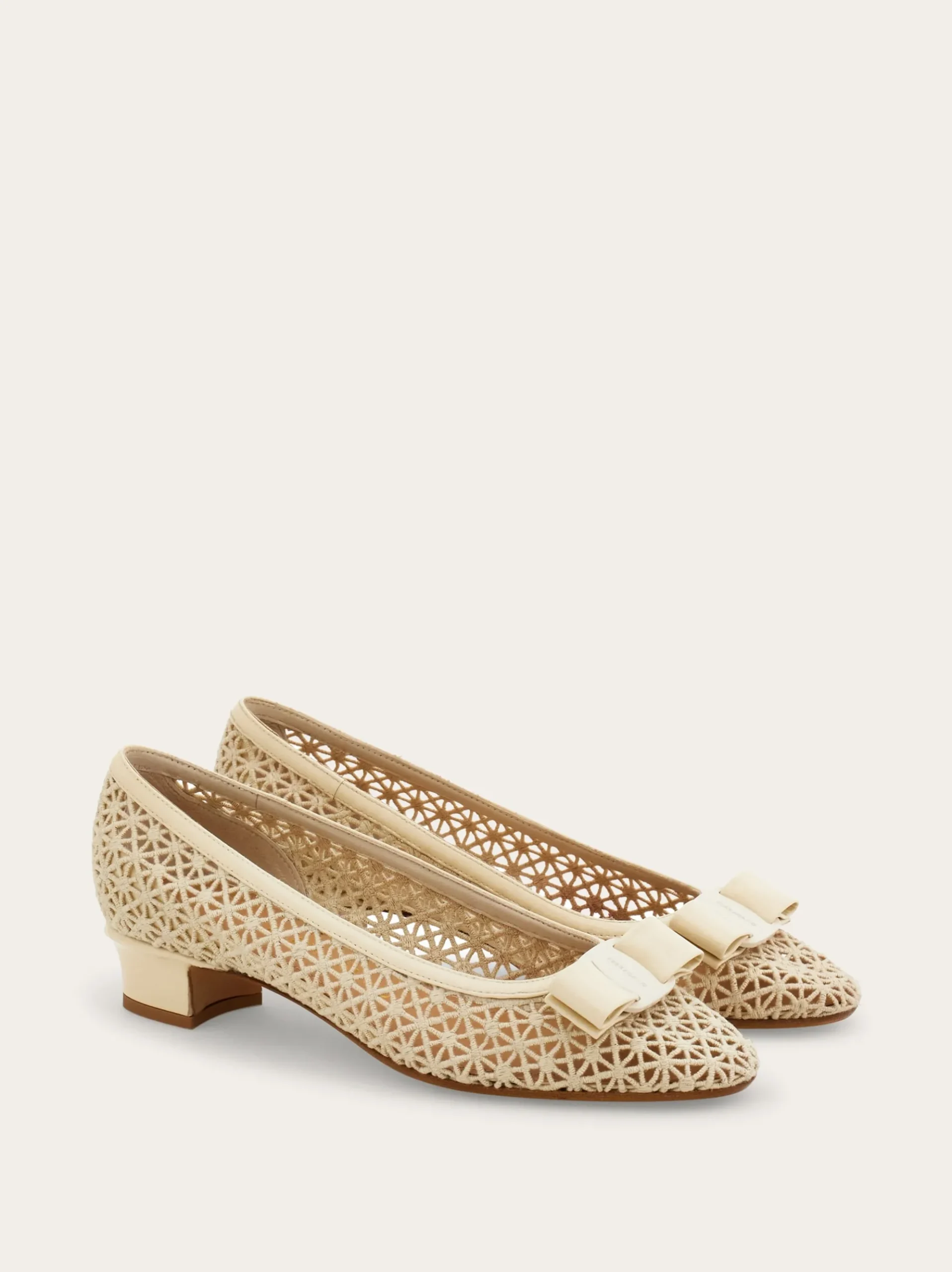 Macramé Vara bow pump - Women