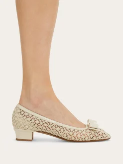 Macramé Vara bow pump - Women