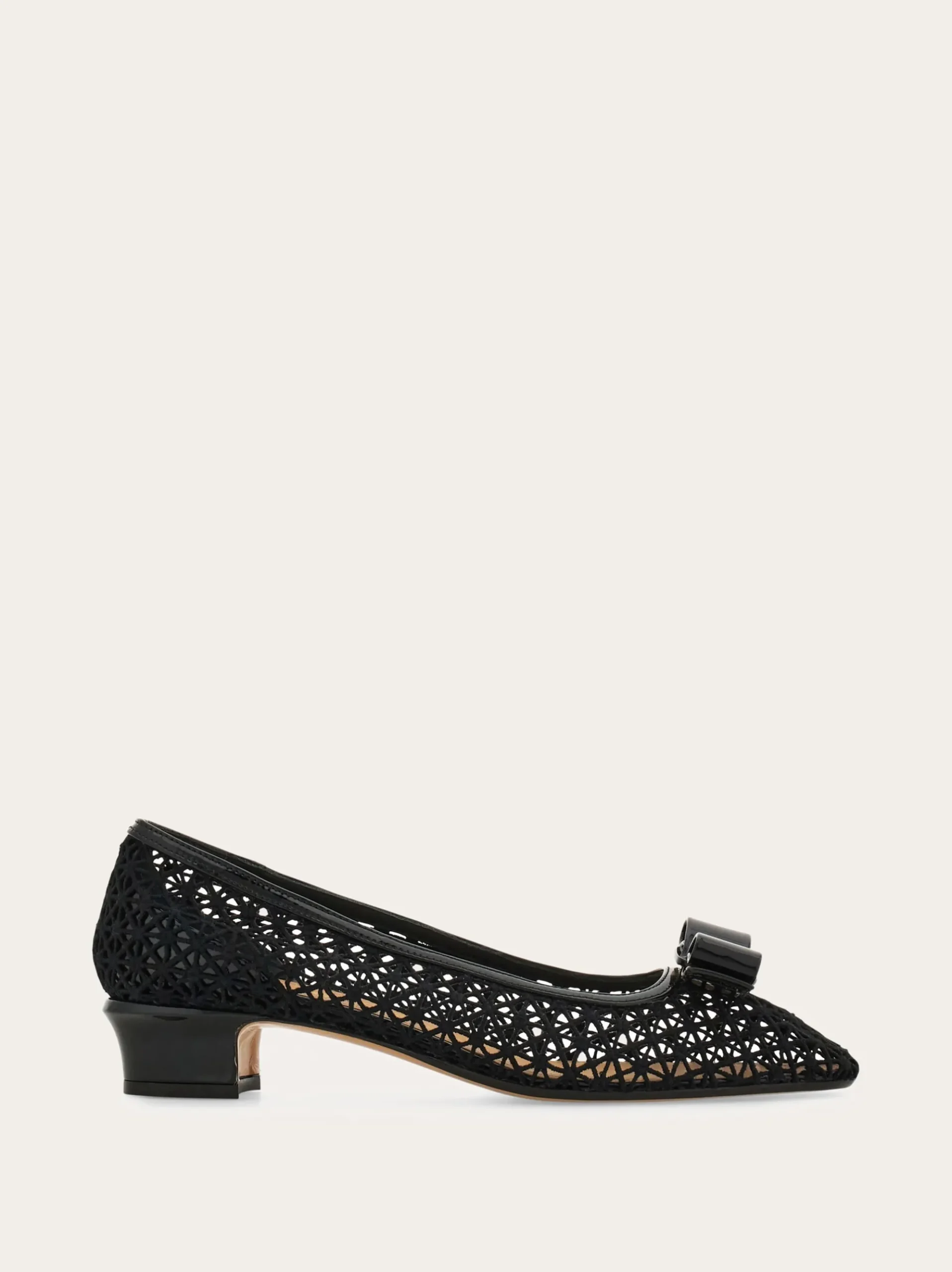 Macramé Vara bow pump - Women