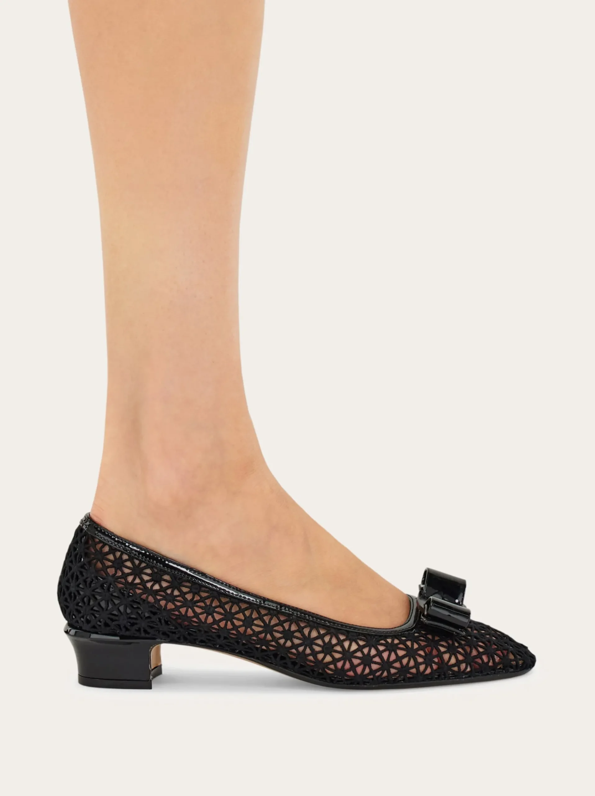 Macramé Vara bow pump - Women