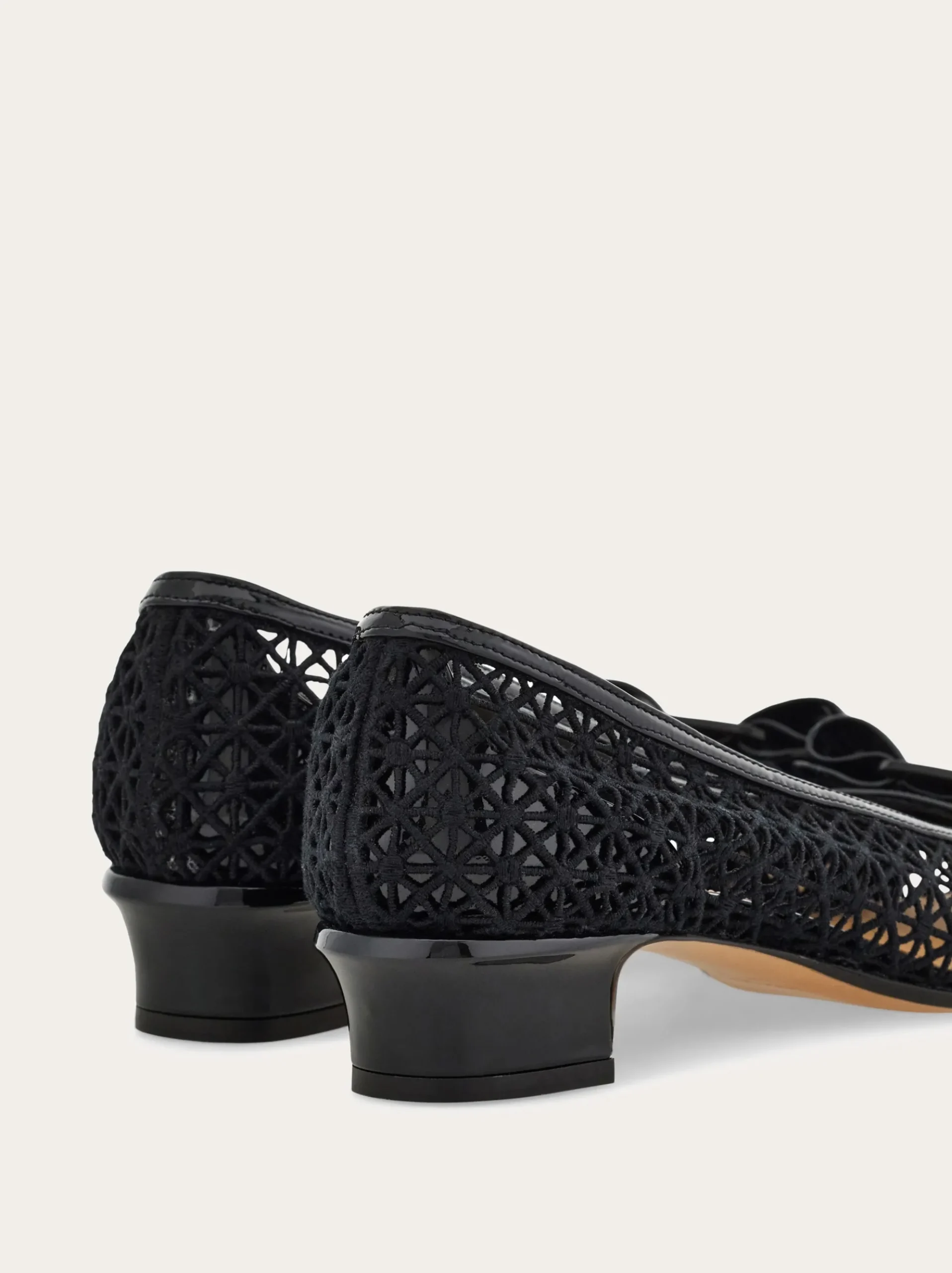 Macramé Vara bow pump - Women