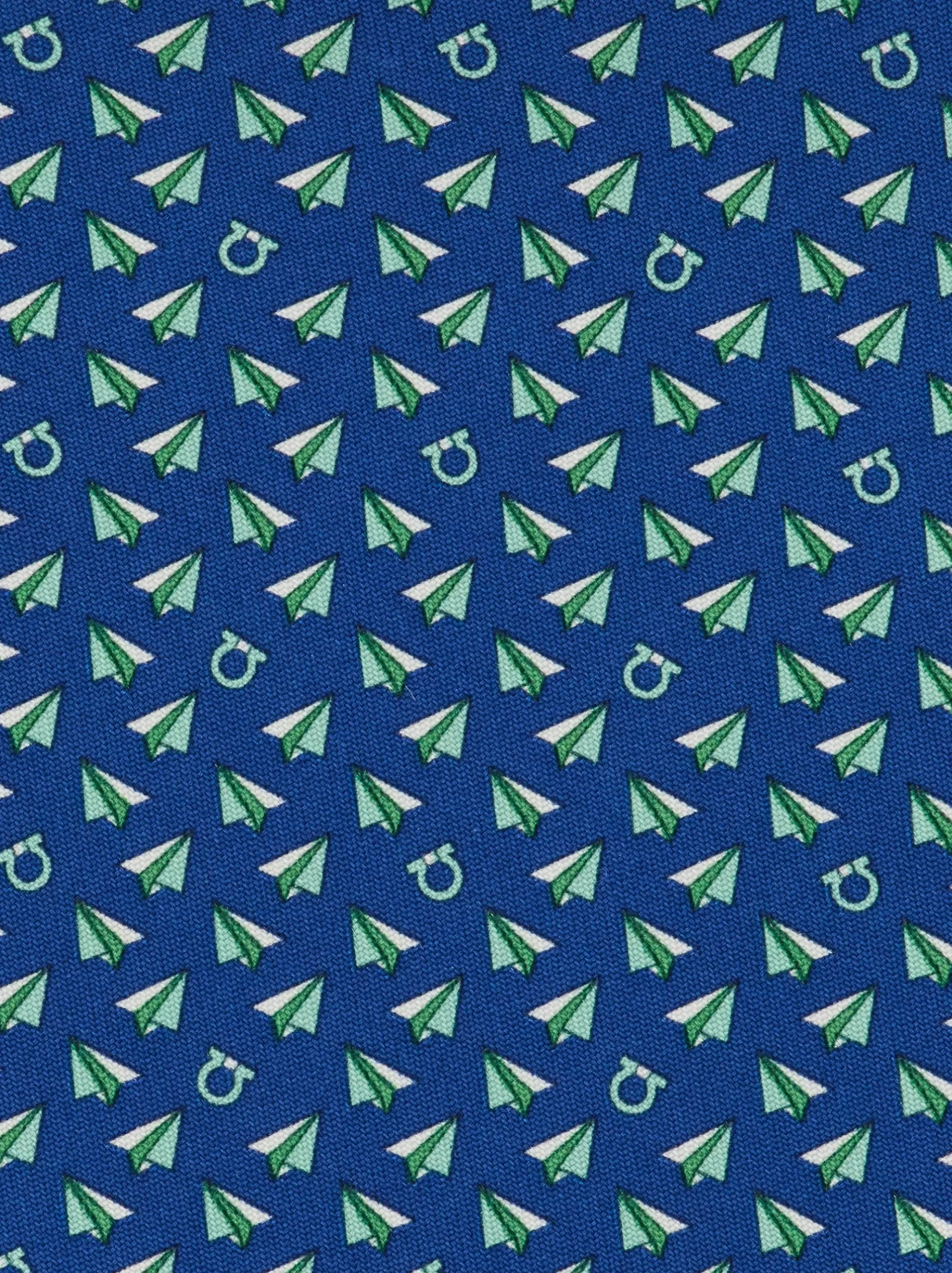Mail print silk tie - Men