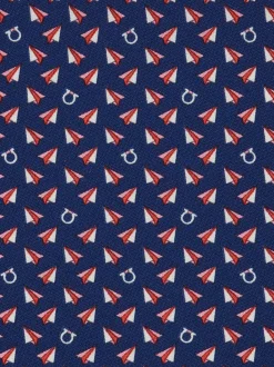 Mail print silk tie - Men