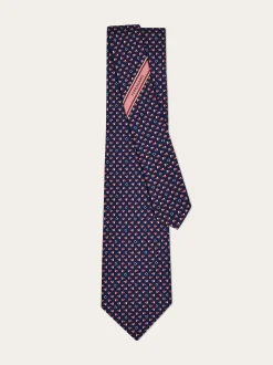 Mail print silk tie - Men