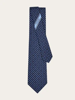 Mail print silk tie - Men