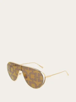 Mask frame sunglasses - Women