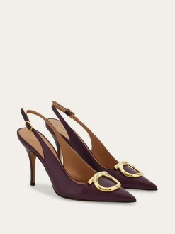 Maxi Gancini slingback pump - Women