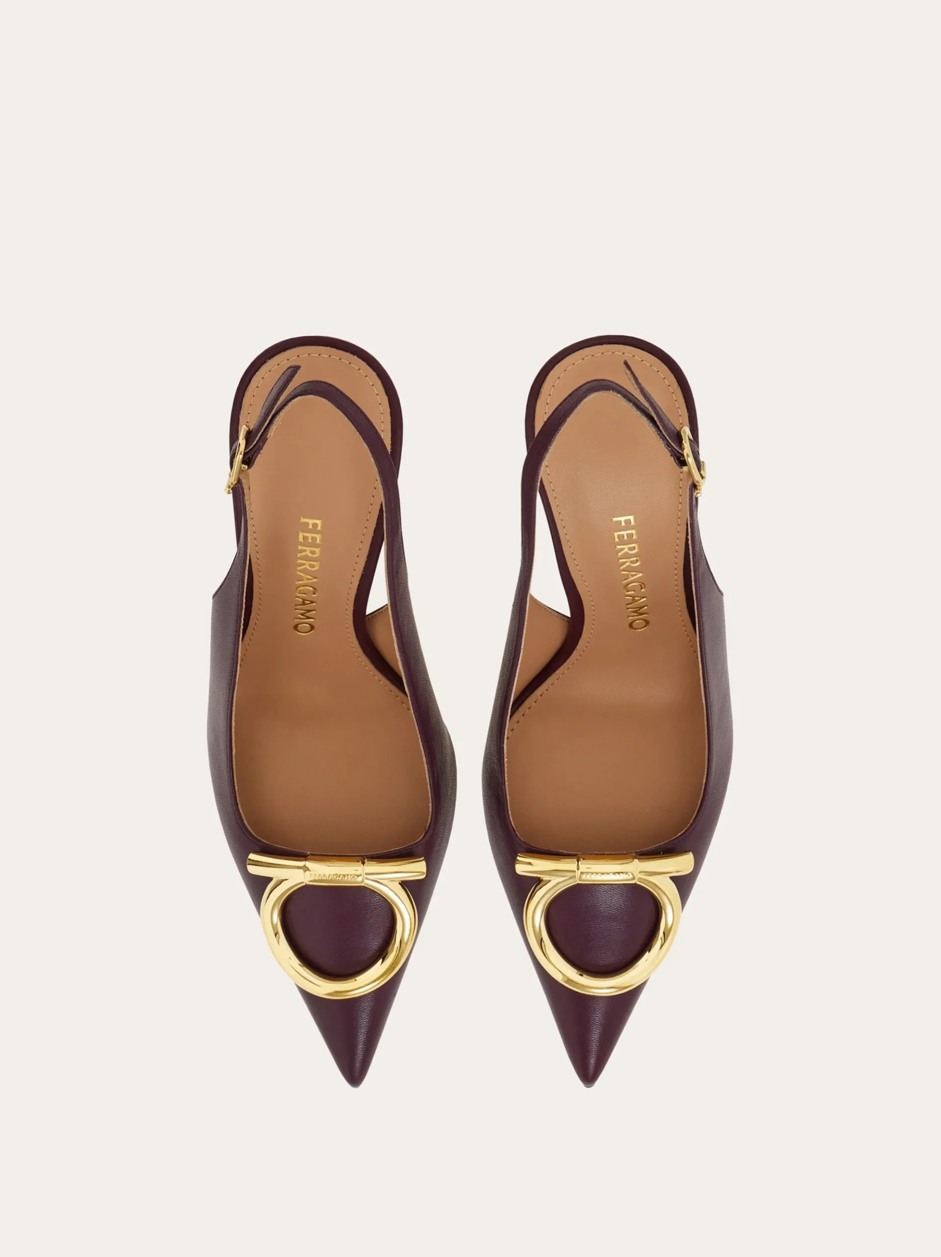 Maxi Gancini slingback pump - Women