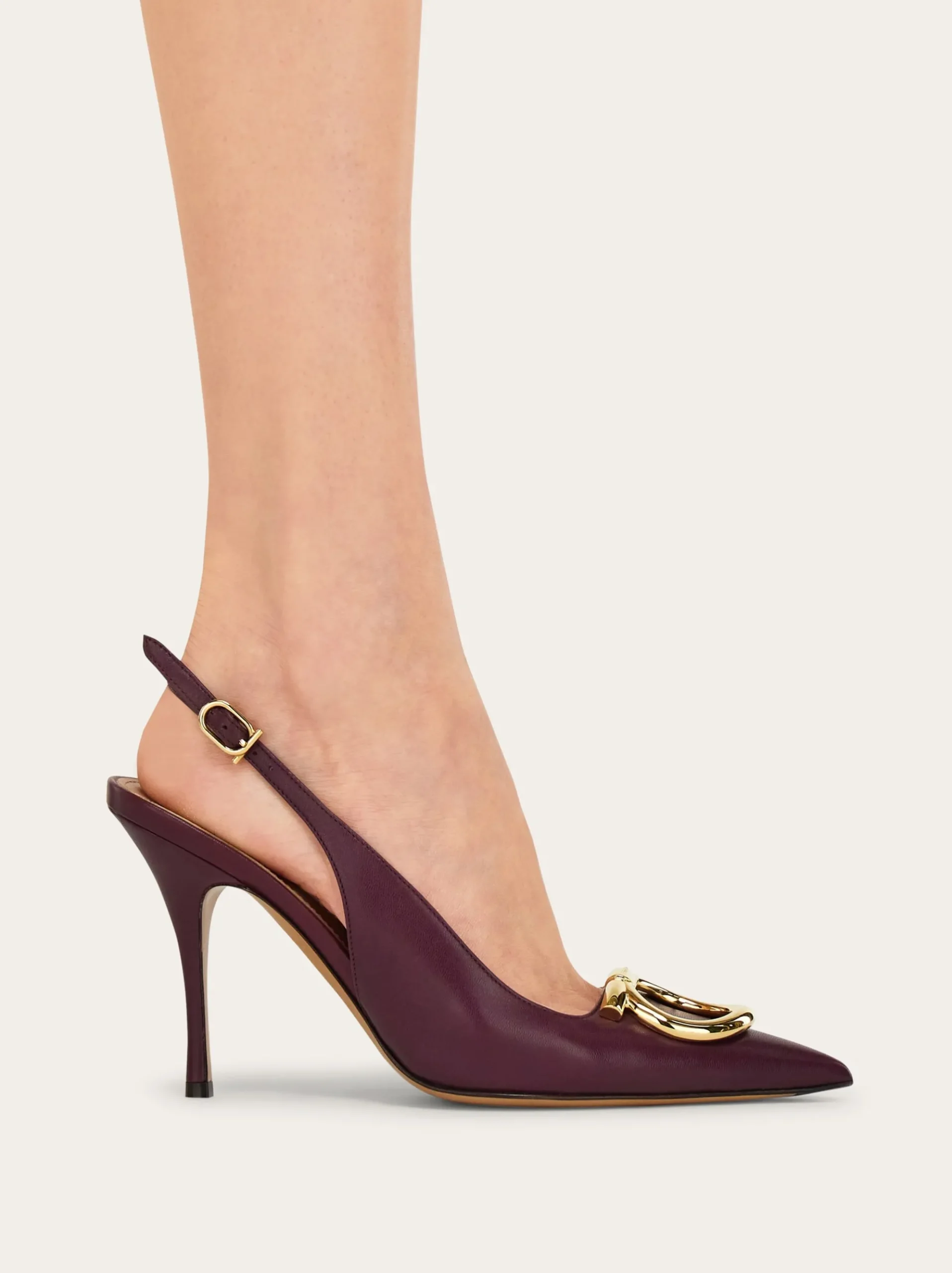 Maxi Gancini slingback pump - Women