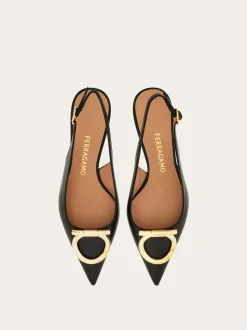 Maxi Gancini slingback pump - Women