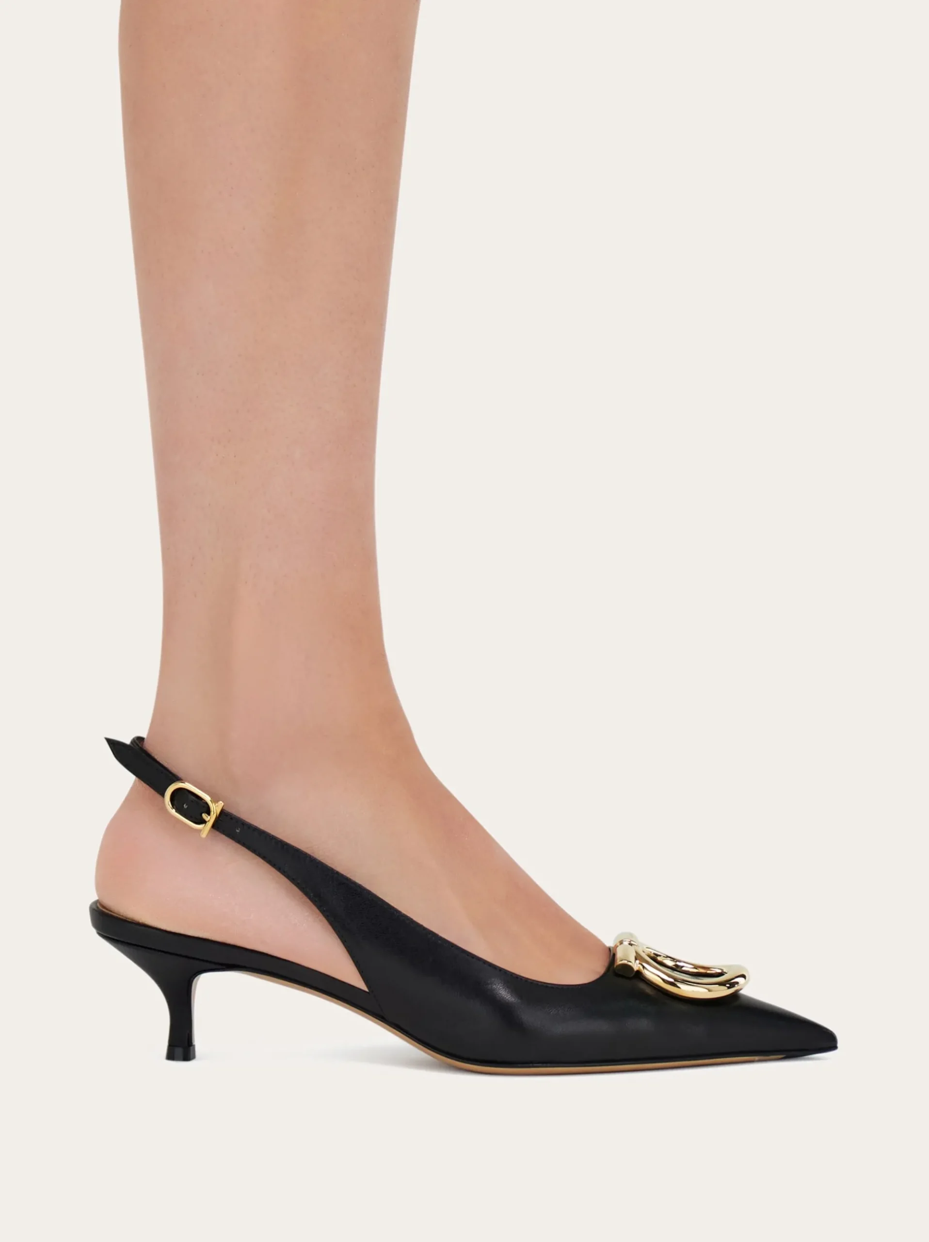 Maxi Gancini slingback pump - Women