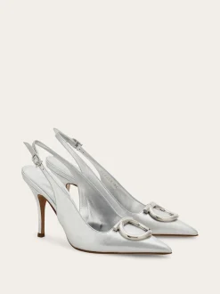 Maxi Gancini slingback pump - Women