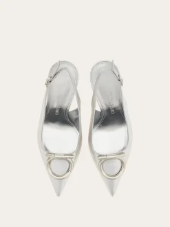 Maxi Gancini slingback pump - Women